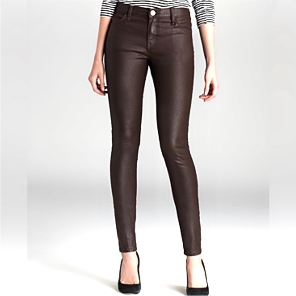 CURRENT/ELLIOT High-rise Coated Denim Pants - Picture 5 of 12